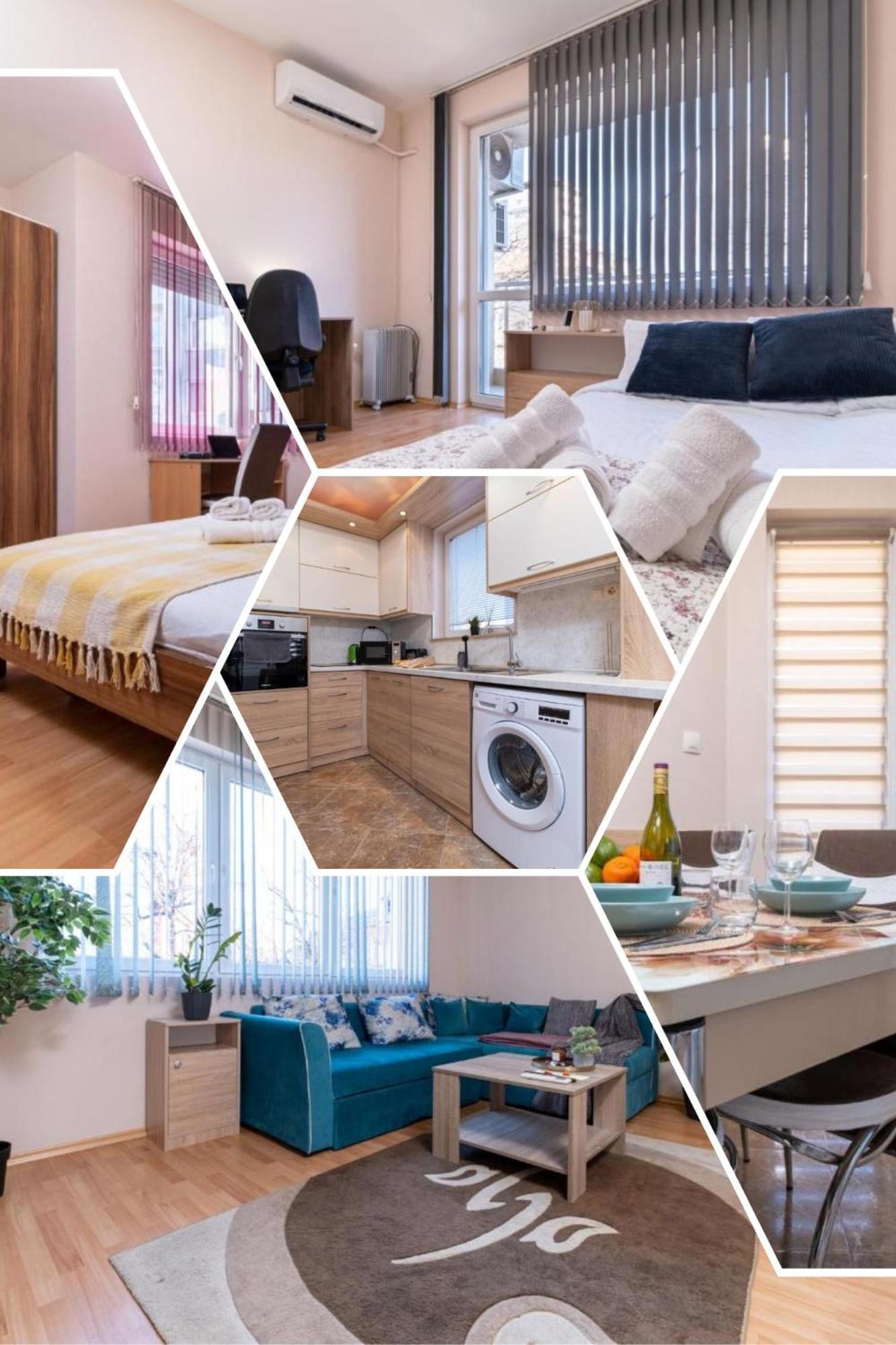 Comfortable 2Br Urban Getaway In City Center Plovdiv Exteriör bild